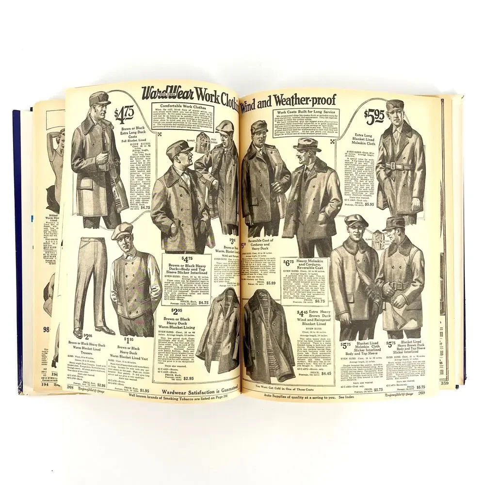 1922 Montgomery Ward Catalog Golden Jubilee hardback book 1969 printing